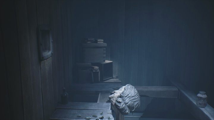 As soon as you fall out of the ventilation shaft, run up to the box lying in the left corner - Little Nightmares 2: School - Chapter 2 Orphanage walkthrough - Chapter 2 - Orphanage - Little Nightmares 2 Guide
