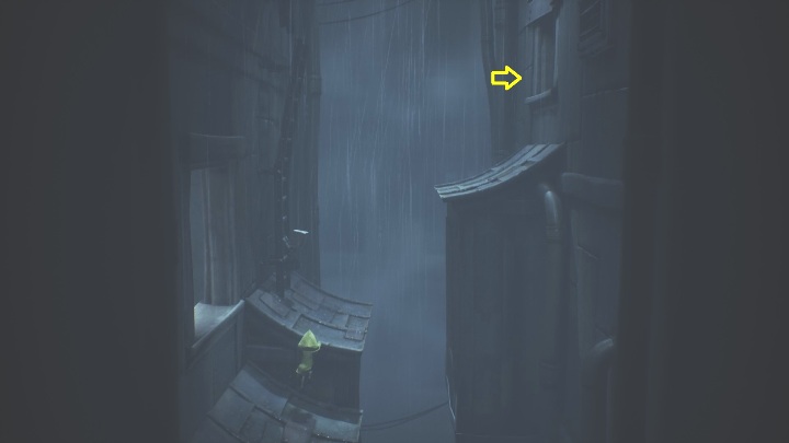 At some point, you will reach the roof - Little Nightmares 2: Crossing the city - a guide, walkthrough - Chapter 4 - Getting to the Tower - Little Nightmares 2 Guide