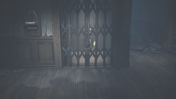 When you arrive at the top, however, you'll suddenly realise that you can't get out of the elevator - Little Nightmares 2: Crossing the city - a guide, walkthrough - Chapter 4 - Getting to the Tower - Little Nightmares 2 Guide