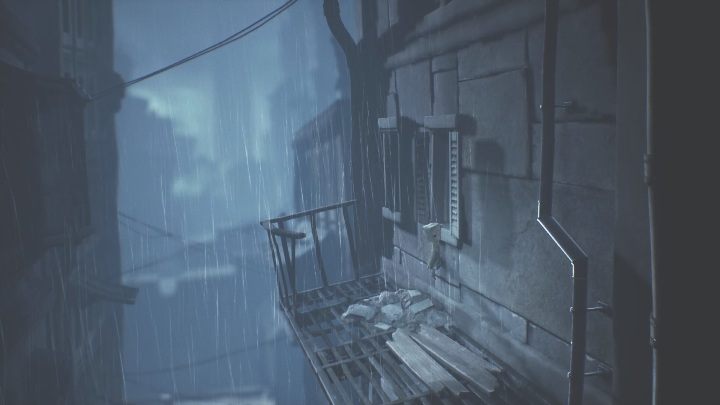 Your next task is to get to the window located to the right - Little Nightmares 2: Crossing the city - a guide, walkthrough - Chapter 4 - Getting to the Tower - Little Nightmares 2 Guide