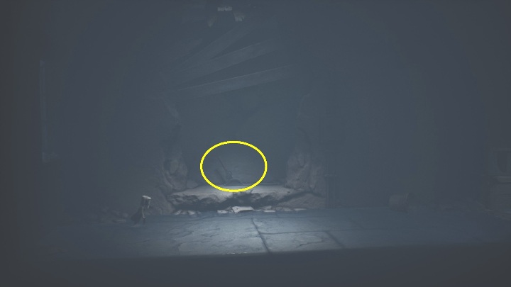 As you enter the building you will spot a lever - Little Nightmares 2: Building - a guide, walkthrough - Chapter 4 - Getting to the Tower - Little Nightmares 2 Guide