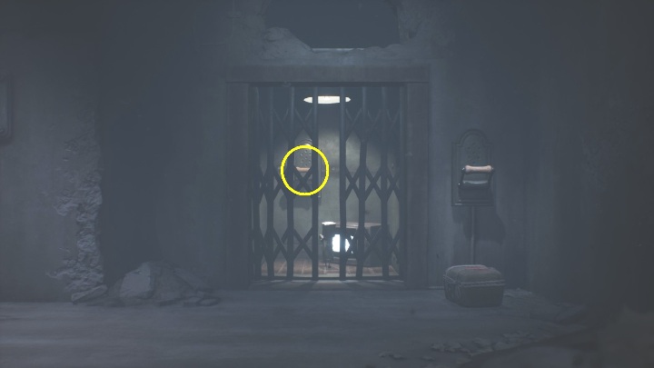 Pulling the lever inside the elevator will make it go up - Little Nightmares 2: Building - a guide, walkthrough - Chapter 4 - Getting to the Tower - Little Nightmares 2 Guide