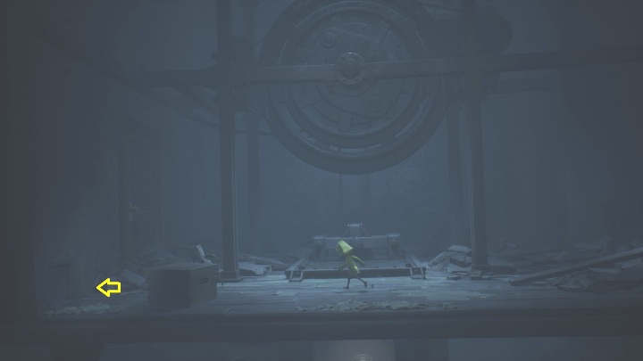 Location: Chapter 4, right after the first elevator - Little Nightmares 2: Glitching Remains, Chapter 4: Reaching the Tower - a list - Glitching Remains - Little Nightmares 2 Guide