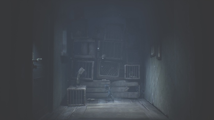 Once you get inside you will see the spectral remains - Little Nightmares 2: Glitching Remains, Chapter 4: Reaching the Tower - a list - Glitching Remains - Little Nightmares 2 Guide