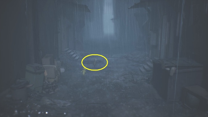 Location: Chapter 4, in a sewer manhole - Little Nightmares 2: Glitching Remains, Chapter 4: Reaching the Tower - a list - Glitching Remains - Little Nightmares 2 Guide