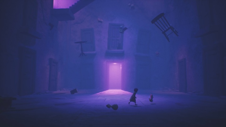 At first you will end up in a courtyard - Little Nightmares 2: Door Puzzles - guide, walkthrough description - Chapter 5 - The Signal Tower - Little Nightmares 2 Guide