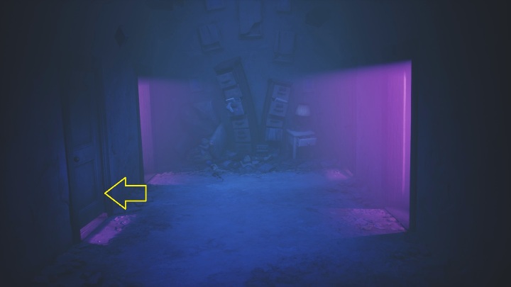Once you get to the next floor, you will end up in a room with 4 doors - Little Nightmares 2: Door Puzzles - guide, walkthrough description - Chapter 5 - The Signal Tower - Little Nightmares 2 Guide