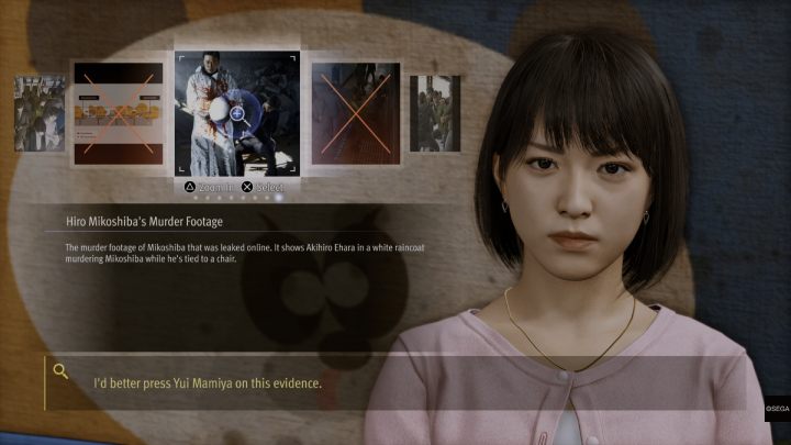 Talk to Yui Mamiya - Lost Judgment: Chapter 10 Catch a Tiger - walkthrough - Main Storyline - Lost Judgment Guide
