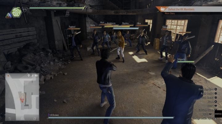 Inside, you'll have to fight some RK members - Final Chapter - Darkest Before the Dawn - Main Storyline - Lost Judgment Guide