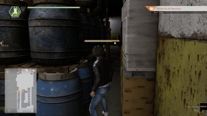 Go to the southern part of the room and pick up the bottle of Stamina Spark - Final Chapter - Darkest Before the Dawn - Main Storyline - Lost Judgment Guide