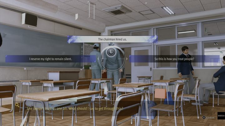 Head to the 2-2 classroom - Lost Judgment: Chapter 1 Black Sheep - walkthrough - Main storyline walkthrough - Lost Judgment game guide