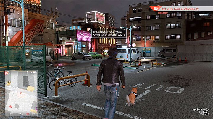 How to unlock: Find 10 targets with the dog - Lost Judgment: Trophies - list - Appendix - Lost Judgment Guide
