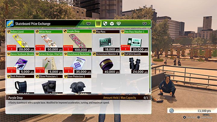 How to unlock: Obtain all skateboards - Lost Judgment: Trophies - list - Appendix - Lost Judgment Guide