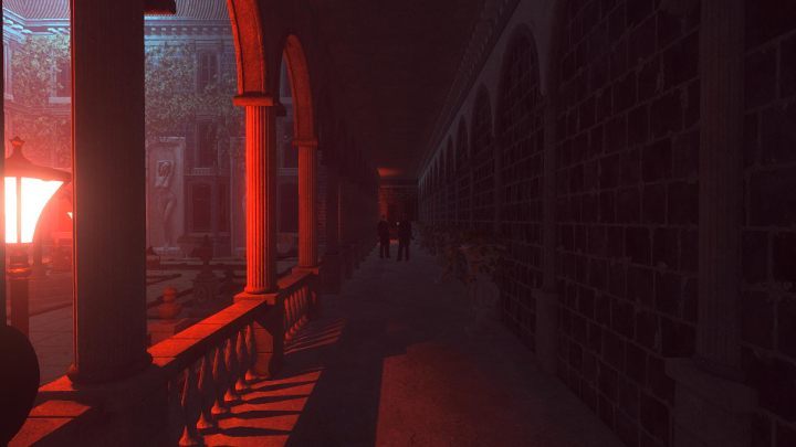 After they have left use the double door, they will lead you to the outside - The Lusstghaa dimension | Lust for Darkness Walkthrough - Walkthrough - Lust for Darkness Game Guide