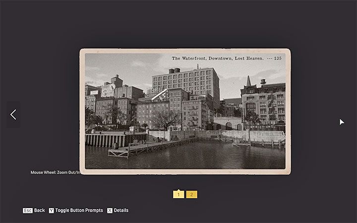 From the postcard associated with this hidden car you can find out that you must explore The Waterfront location at the western end of Downtown district - Mafia Definitive Edition: Trautenberg Sportr - hidden car, where to find - Cars - Mafia Definitive Edition Guide, Walkthrough