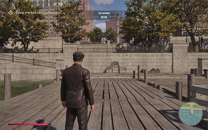 Tommy won't die after falling into the water - Mafia Definitive Edition: Explosive Situation - walkthrough - Free raid - Mafia Definitive Edition Guide, Walkthrough