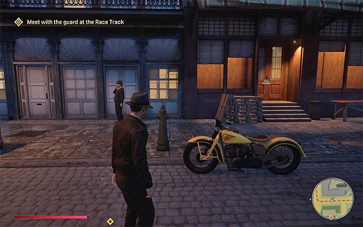 You can do it on a standard motorcycle – you can find it while exploring the world - Mafia Definitive Edition: Driver Stuntman - trophy guide - Trophy guide - Mafia Definitive Edition Guide, Walkthrough