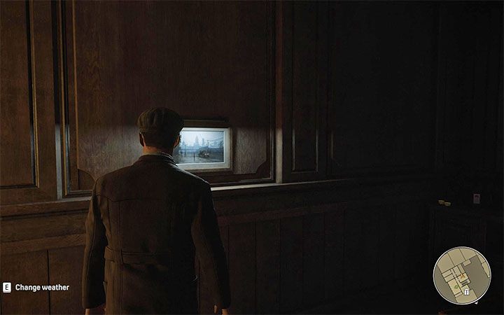 There are 2 paintings hanging in the office - you can choose between rainfall and nice weather - Mafia Definitive Edition: Time of day and weather - how to change? - FAQ - Mafia Definitive Edition Guide, Walkthrough