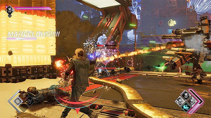 Cluster Flark Bomb - This is a rocket attack performed by Rocket and it's available since the very beginning of the game - Guardians of the Galaxy: Best abilities - Basics - Guardians of the Galaxy Guide