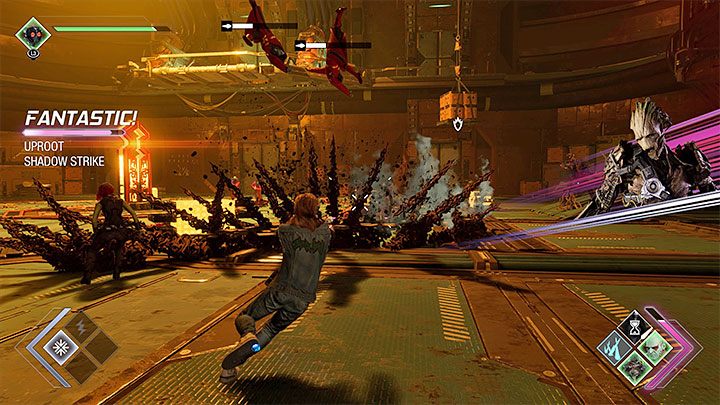 Entangle - You can use this ability since the very beginning of the game - Guardians of the Galaxy: Best abilities - Basics - Guardians of the Galaxy Guide
