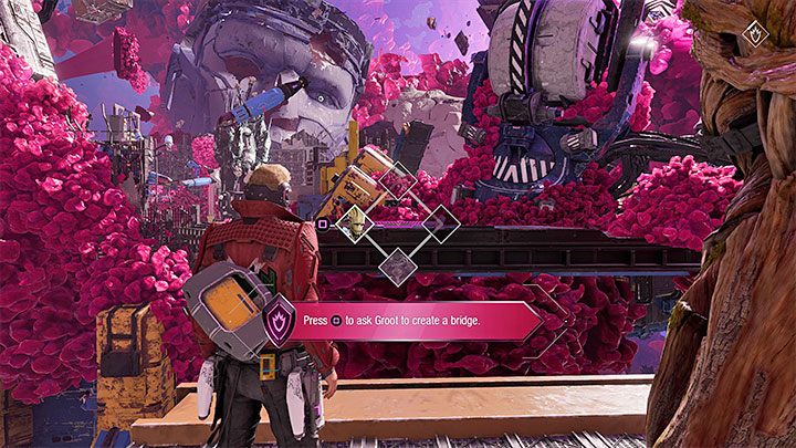 After the fight you can climb up to find the Archives: Failed to Send Message - Guardians of the Galaxy: Prologue and Chapter 1 - walkthrough - Solucja - Guardians of the Galaxy Guide