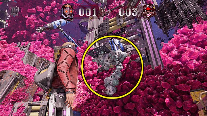You can now start hunting new nests as part of your competition with Rocket - Guardians of the Galaxy: Prologue and Chapter 1 - walkthrough - Solucja - Guardians of the Galaxy Guide