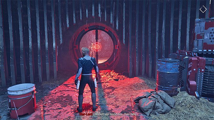 Check the first room on the left first, the one Drax entered - Guardians of the Galaxy: Chapter 4 - walkthrough - Walkthrough - Guardians of the Galaxy Guide