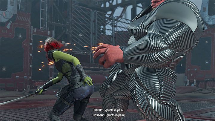 You must defend yourself until Gamora appears - Guardians of the Galaxy: Chapter 6 - walkthrough - Walkthrough - Guardians of the Galaxy Guide