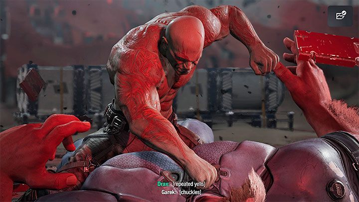 At some random moment, you will trigger a new cut-scene - Guardians of the Galaxy: Chapter 6 - walkthrough - Walkthrough - Guardians of the Galaxy Guide