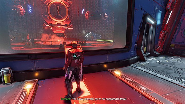 To complete the puzzle you must return to the control room Rocket was in and interact with the console pictured above - Guardians of the Galaxy: Chapter 7 - walkthrough - Walkthrough - Guardians of the Galaxy Guide