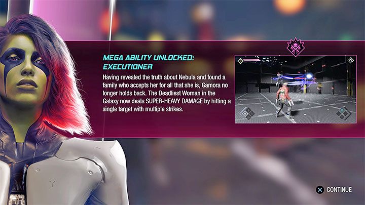 How to unlock: Defeat 10 enemies with Gamora's Executioner ability - Guardians of the Galaxy: Trophies/Achievements - list - Trophy Guide - Guardians of the Galaxy Guide