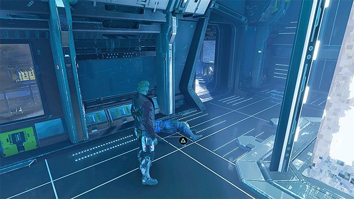 This secret can be found later in the chapter, as you travel through the corridors in which you need to fend off against the Nova Corps soldiers - Guardians of the Galaxy: Chapter 5 - all secrets/collectibles, list - Secrets and Finds - Guardians of the Galaxy Guide