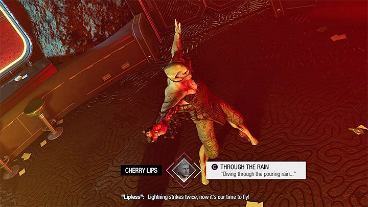 When you enter the bar, Lipless will automatically confront you and you should try to go through the interaction without making any mistakes - Guardians of the Galaxy: Chapter 6 - all secrets/collectibles, list - Secrets and Finds - Guardians of the Galaxy Guide