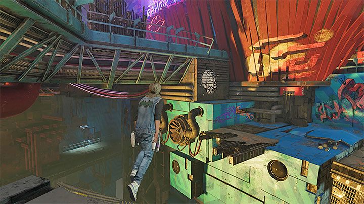 Additional note - to get out of this area, go to the right of the collectible's location - Guardians of the Galaxy: Chapter 12 - All secrets/collectibles, list - Secrets and Finds - Guardians of the Galaxy Guide