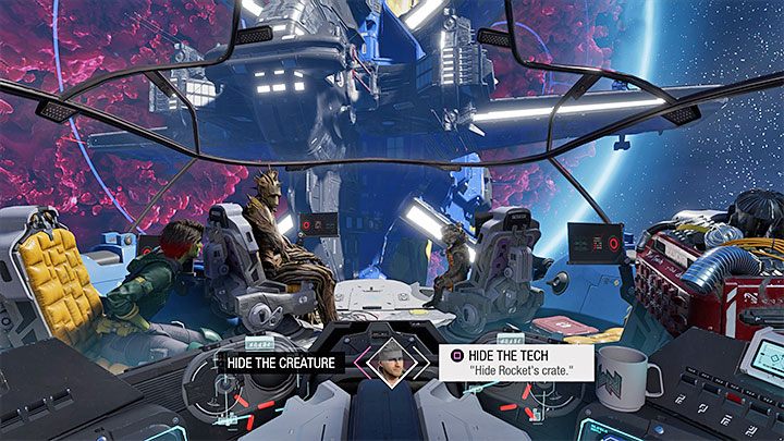 In chapter 10, you won't be faced with a completely new choice, but rather the consequences of the decision made in chapter 2 - Guardians of the Galaxy: Important choices - Chapter 10 - Important choices - Guardians of the Galaxy Guide