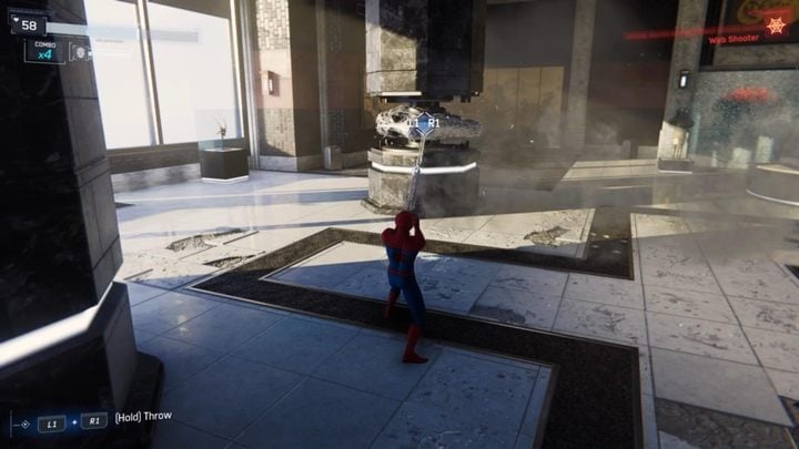 After the fight is over, run to the red door, and eventually, you will reach Wilson Fisk, the mafia boss who is the person responsible for all that has taken place - The Main Event - Marvels Spider-Man Walkthrough - Main missions - Marvels Spider-Man Game Guide