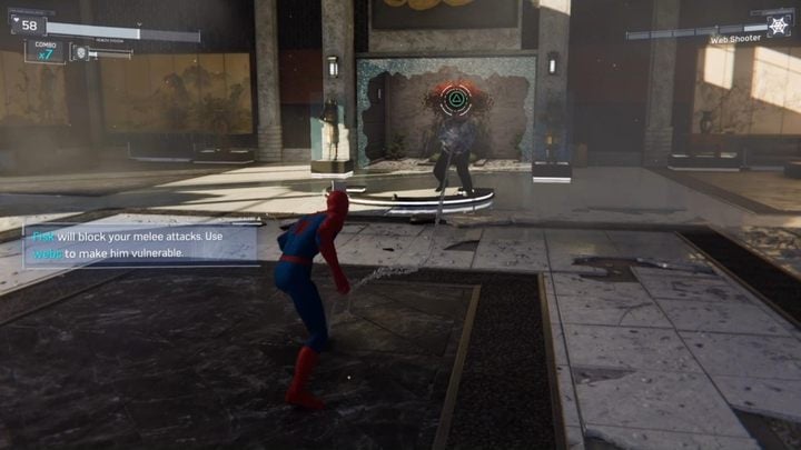 Kingpin is a real beast who has unbelievable strength - The Main Event - Marvels Spider-Man Walkthrough - Main missions - Marvels Spider-Man Game Guide