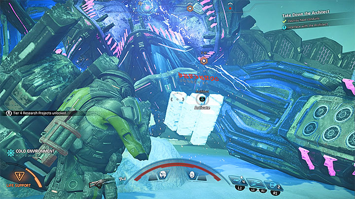Run to the fallen boss head - Missing Science Crew | Voeld side quests - Voeld - Mass Effect: Andromeda Game Guide