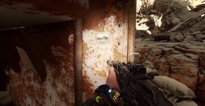 Location: In the canyon, you will find rusted equipment - Metro Exodus: Diaries and postcards in The Caspian Sea - collectibles - Diaries and postcards - Metro Exodus Guide