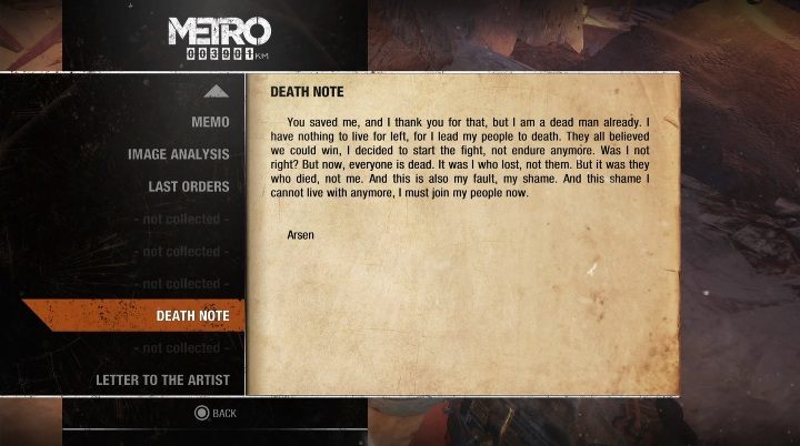 10 - Metro Exodus: Diaries and postcards in The Caspian Sea - collectibles - Diaries and postcards - Metro Exodus Guide