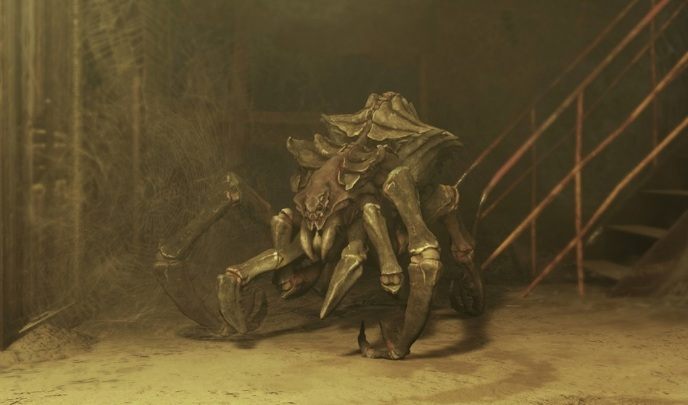 Appearance: big, fat spiders - Mutants in Metro Exodus - Basics - Metro Exodus Guide