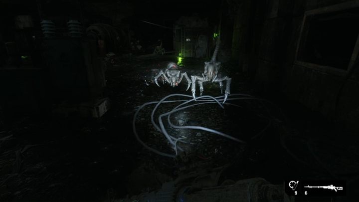 Go up - you will be able to use your flashlight again - Taiga - The path to the dam and meeting Alyosha - Metro Exodus Walkthrough - Taiga - Metro Exodus Guide