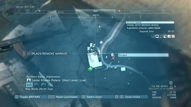 The location of the 14th cassette. - Harder to find tapes | Cassette Tapes - Cassette Tapes - Metal Gear Solid V: The Phantom Pain Game Guide & Walkthrough