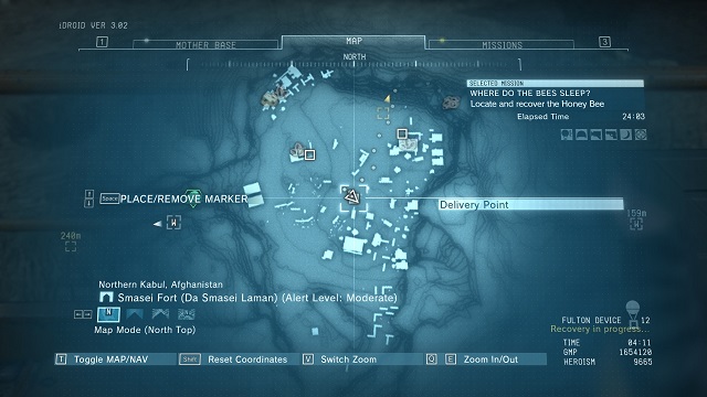 The location of the Delivery Point - Afghanistan | Delivery Point Invoices - Delivery Point Invoices - Metal Gear Solid V: The Phantom Pain Game Guide & Walkthrough