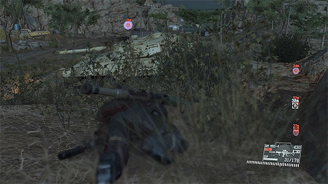 If you have CARGO 2 upgrade, sneak up to enemy machines to Fulton them. - Side-Ops missions walkthroughs (91-100) - Side-Ops - Metal Gear Solid V: The Phantom Pain Game Guide & Walkthrough