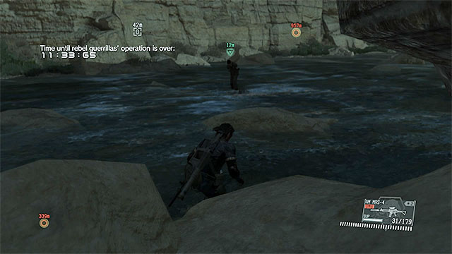 2 - Extracting the prisoners and enemy patrol | Walkthrough - Mission 9 - Backup, Back Down - Metal Gear Solid V: The Phantom Pain Game Guide & Walkthrough