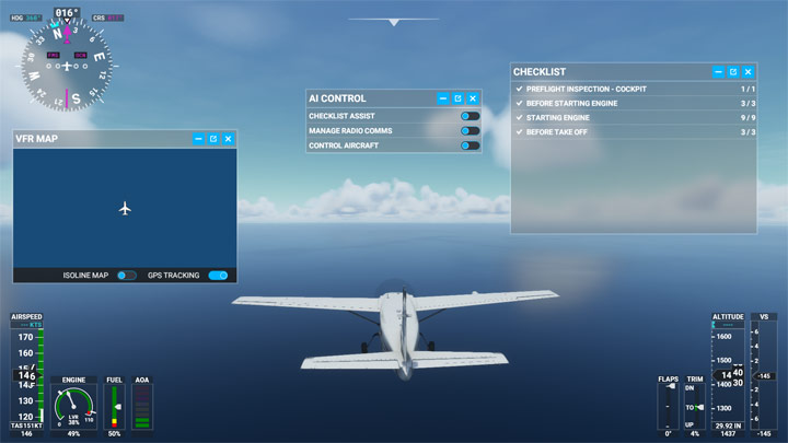 Kolaylaştırma miktarı şaşırtıcıdır.  - Microsoft Flight Simulator 2020 Kılavuzu
