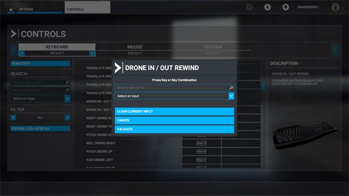 In the Search by input field, press the selected new key - Microsoft Flight Simulator: Keybinds/Controls - PC, Xbox One - Appendix - Microsoft Flight Simulator 2020 Guide