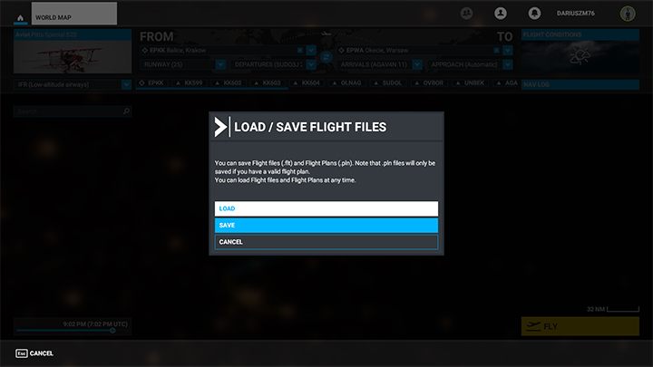 In World Map mode, you can select a plane for a particular flight - Microsoft Flight Simulator: Game modes - Basics - Microsoft Flight Simulator 2020 Guide
