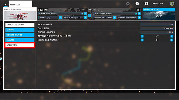 The final stage of configuring the flight allows you to choose weather conditions and time of day - Microsoft Flight Simulator: Game modes - Basics - Microsoft Flight Simulator 2020 Guide